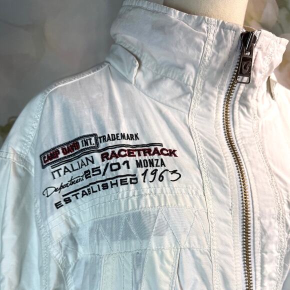 Rare Camp David Germany International Italian Automobile Club Racing Jacket - Picture 6 of 11